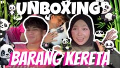 UNBOXING ACCESSORY BARU KERETA DARI SHOPPE  AUFAR STRESS SEMUA PANDA😆🐼