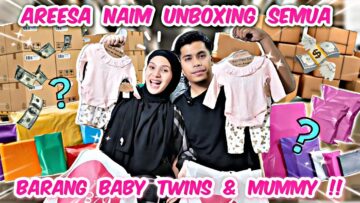 UNBOXING BARANG TWIN! PERSIAPAN AWAL SEBAB EXCITED!