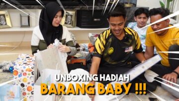 UNBOXING HADIAH BABY DARI AI TEAM !!!