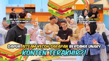 VITAMIN OVERLOAD KETIKA SARAPAN BERSAMA AI TEAM?! ADA HINT REPARTNERSHIP BATCH 2?? KONTEN TERAKHIR?!