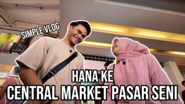 VLOG MINGGU TERAKHIR HANA | HANA KE PASAR SENI