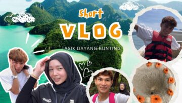 VLOG: TASIK DAYANG BUNTING🏞️ ADA BUAYA PUTIH KAMI TAKUT NAK MANDI!!