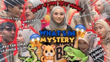 WHATS IN MYSTERY BOX😱?!! RICUNA KENAKAN AI TEAM , KANDA DAN MIMI SAMPAI TRAUMA..