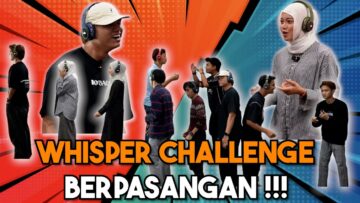 WHISPER CHALLENGE PALING LUCU VERSI PASANGAN AI TEAM !!!