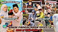 ABE MARAH PAKNGAH BERAK DEKAT OFFICE AI TEAM ?!! SATU OFFICE KECOH SEBAB SEEKOR AYAM !!