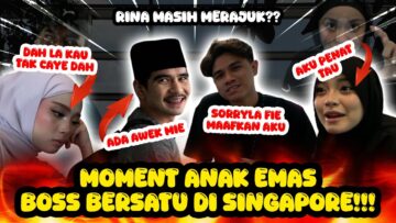 ALIEFF IRFAN & SYAHMIE ASBAB KARINA BERBAIK??? KANDA KEJAR RINA SATU AIRPORT!!!