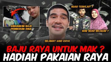 BAJU RAYA UNTUK NUAR DAN COMCONNER !! NUAR BUAT RINA MENANGIS !!