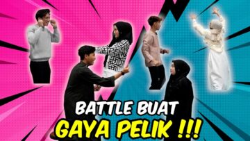 BATTLE BUAT GAYA RANDOM !!! LAWAK EHIN KENE MAR4H DENGAN MIMI ???