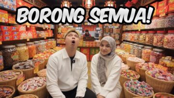 BORONG 1 KEDAI‼️ REACTION MAKAN MAKANAN PELIK ‼️