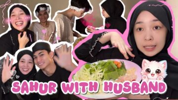 FIRST TIME MASAK SAHUR UNTUK SUAMI‼️🙂‍↔️💖