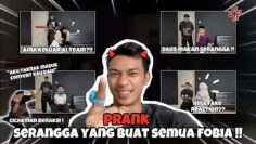 PRANK BINATANG GONE WRONG!!! REACTION AITEAM SUSAH DIAGAK!!! SIAPA YANG PENAKUT NI???