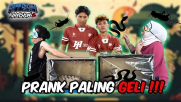 PRANK BINATANG PALING DITAKUTI !!! SAMPAI MASUK DALAM SELUAR ADAM ???