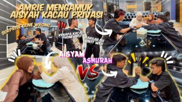 SURPRISE GONE WRONG❗️AMRIE & NUAR G4DUH❗️