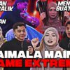 AIMALA SPEAK ENGLISH FOR A DAY ⁉️ AIMAN MUNTAH❗️NAJLA MENANGIS NAIK ROLLER COASTER⁉️
