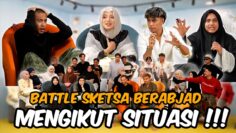 BATTLE SKETSA LAWAK MENGIKUT ABJAD PARTNERSHIP AI TEAM 2026 !!!