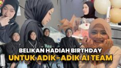 BELI HADIAH UNTUK BIRTHDAY AI TEAM PEREMPUAN UNTUK TAHUN NI ‼️ FAE MENANGIS ⁉️