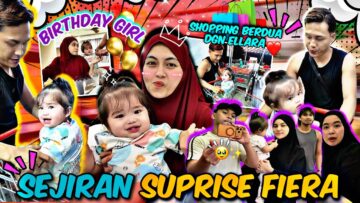 CHALLENGE SHOPPING BAWAK BABY EL TANPA FIERA ! SHOPPING PALING MENGER1KAN SETAKAT NI ??