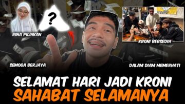 HARI JADI PENUH DENGAN TAGGISSAN !! HADIAH DARI RINA !!