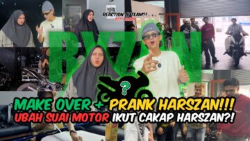 HARRY AJAK HARSZAN JOIN RIDE KONVOI AI TEAM? TRANSFORMASI MOTOR IKUT APA HARSZAN MAHUKAN TAPI PRANK?
