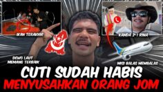 JOM MENYUSAHKAN ORANG !! DUA BERBALAS SATU !!