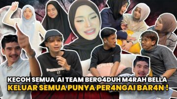 KECOH ‼️CAB4R SEMUA AI TEAM MENC4RUT  ‼️ SEMUA KELUAR PERANGAI BARAN MARAH2⁉️