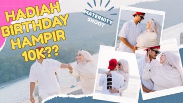 MATERNITY SHOOT DI FERRINGI ? HUSB SUPRISE HADIAH TERINDAH!!