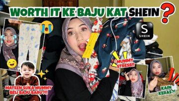 MINI HAUL BAJU MATEEN DARI SHEIN!! WORTH IT KE?!