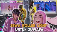 NAJLA AJAR RIEV MAIN ROLLER SKATE❗️RIEV GIVE UP NAK BALIK⁉️