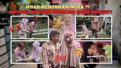 NUARA GOTONG ROYONG SEBELUM OPEN HOUSE⁉️,MIRA FIRST TIME POTONG RUMPUT‼️‼️