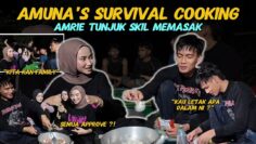 NURUL HUSNA TUGASKAN JAGA KEBAJIKAN SEPANJANG DI HUTAN ?! SKILL MEMASAK AMRIE TERSERLAH !!