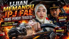 PERTAMA KALI DALAM HIDUP FAE MEMANDU DIJALAN RAYA . FAE NANGIS !!