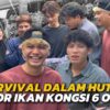 POV : SURVIVAL DALAM HUTAN‼️ SEEKOR IKAN KONGSI 6 ORANG⁉️