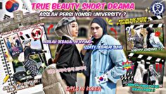 SHORT K-DRAMA TRUE BEAUTY !! ASSLAH NAIK BASIKAL PERGI UNIVERSITY DALAM KDRAMA !!