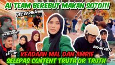 SOTO TUMPAH GARA-GARA MAL DAN AMRIE BERGADUH MULUT | KARINA CUTE MOMENT !!
