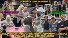 ACHIEVEMENT BARU AISYAH❗️BELI SPORTBIKE DITEMANI ASSLAH DAN TRIO SABAH❗️