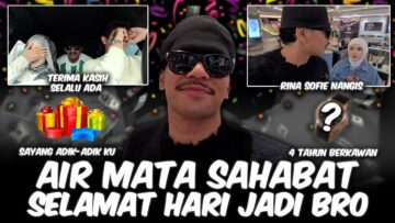 KAU SPECIAL UNTUK AKU BRO !! TERIMA KASIH RINA…. !!