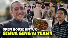 MAJLIS KESYUKURAN RUMAH BARU?!.PAKSA SEMUA AI TEAM RASA MASAKAN MADKHAN!!
