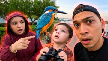 MISI CARI & TANGKAP BURUNG LIAR‼️RIAZ JUMPA BUAYA⁉️