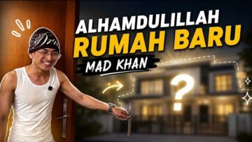 NEW ACHIEVEMEN RUMAH BARU?! HOUSE TOUR RUMAH MADKHAN BANYAK GAMBAR AI TEAM?!!