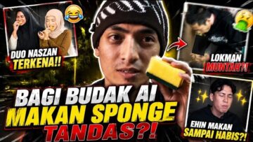 PRANK BAGI BUDAK AI MAKAN SPONGE GORENG TANDAS?!! SEMUA DAH MULA TRAUMA DENGAN MADKHAN!!