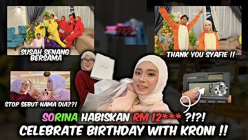 RINA BERJAYA HABISKAN DUIT SOFIE !!! KENANGAN YANG TAKKAN BOLEH DILUPAKAN !!