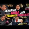 SEHARIAN MIRA JADI PASSENGER !! SYER BWK KERETA MIRA KEMANA2 SAMPAI KENA SAMAN !!