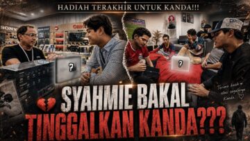 SYAHMIE BERI HADIAH TERAKHIR SEBELUM RELEASE AI TEAM!!! KANDA BAGI PELUKAN TERAKHIR DENGAN MENANGIS!