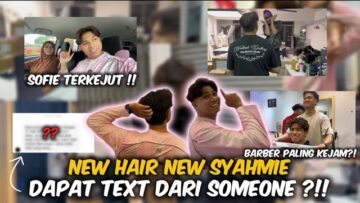 SYAHMIE STRESS NAK CUKUPKAN TASK??? SYAHMIE SANGGUP BOTAK DEMI CUKUPKAN CONTENT!!!