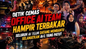 TRAGEDI BURUK TENGAH MALAM MENIMPA OFFICE AI TEAM ‼️SEMUANYA HURU HARA ‼️