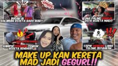 TRANSFORM KERETA MAD DARI SPORTY TO GIRLY CAR!! 🎀 SYER MAKEUP KERETA MAD SAMPAI COMEL!!