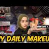 TUTORIAL DAILY MAKEUP SYER!! GRWM TO WATCH PARTY TARUNG!!