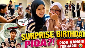AI TEAM SUPRISE PIQA !? PIQA NANGIS TERHARU !! PERSEMBAHAN SPECIAL UNTUK PIQA !?