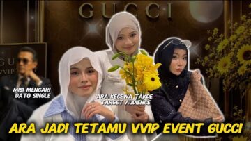 EVENT GUCCI GONE WRONG?!!!TARGET AUDIENCE ARA ARA TAK DATANG!!!