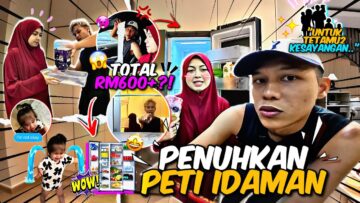 FIENIQ BERGADUH UNTUK PENUHKAN PETI AIS !! KOS RM6,000 ??